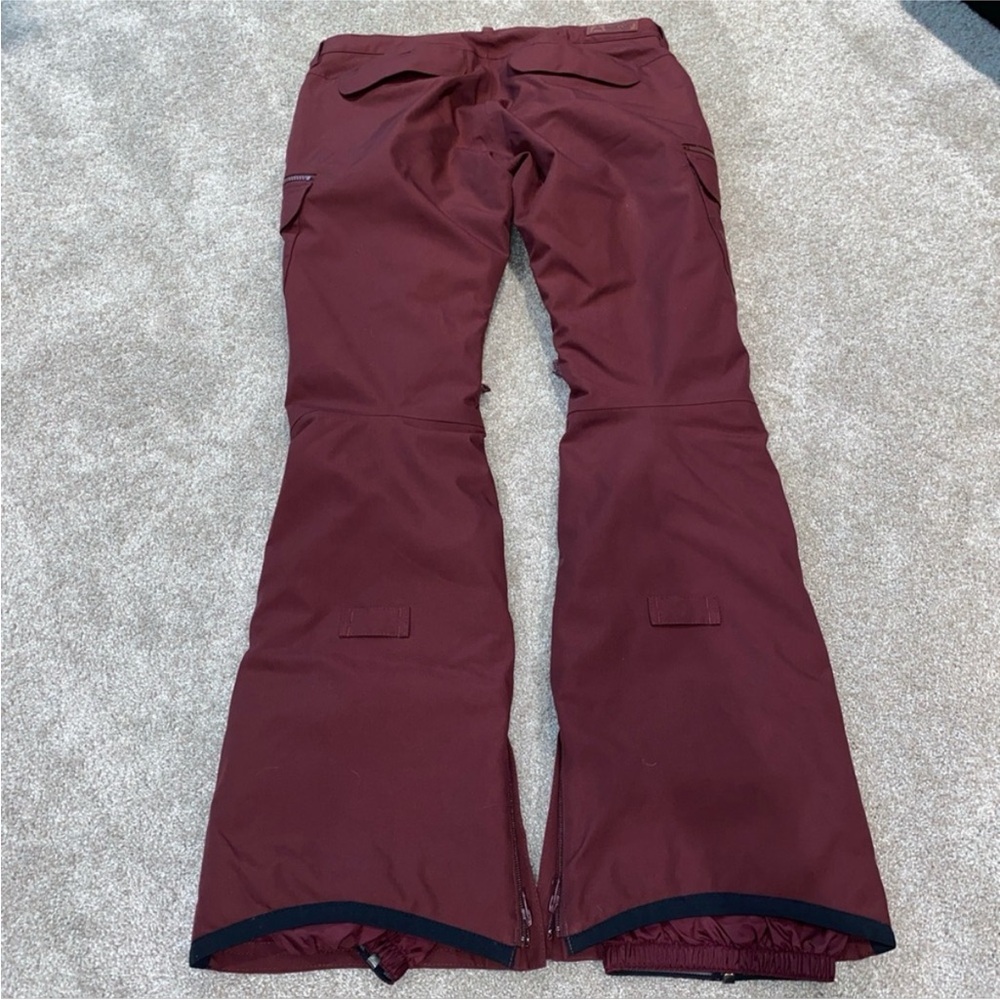 Burton Maroon Snow Pants